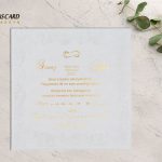 کارت عروسی اروپایی زیبا